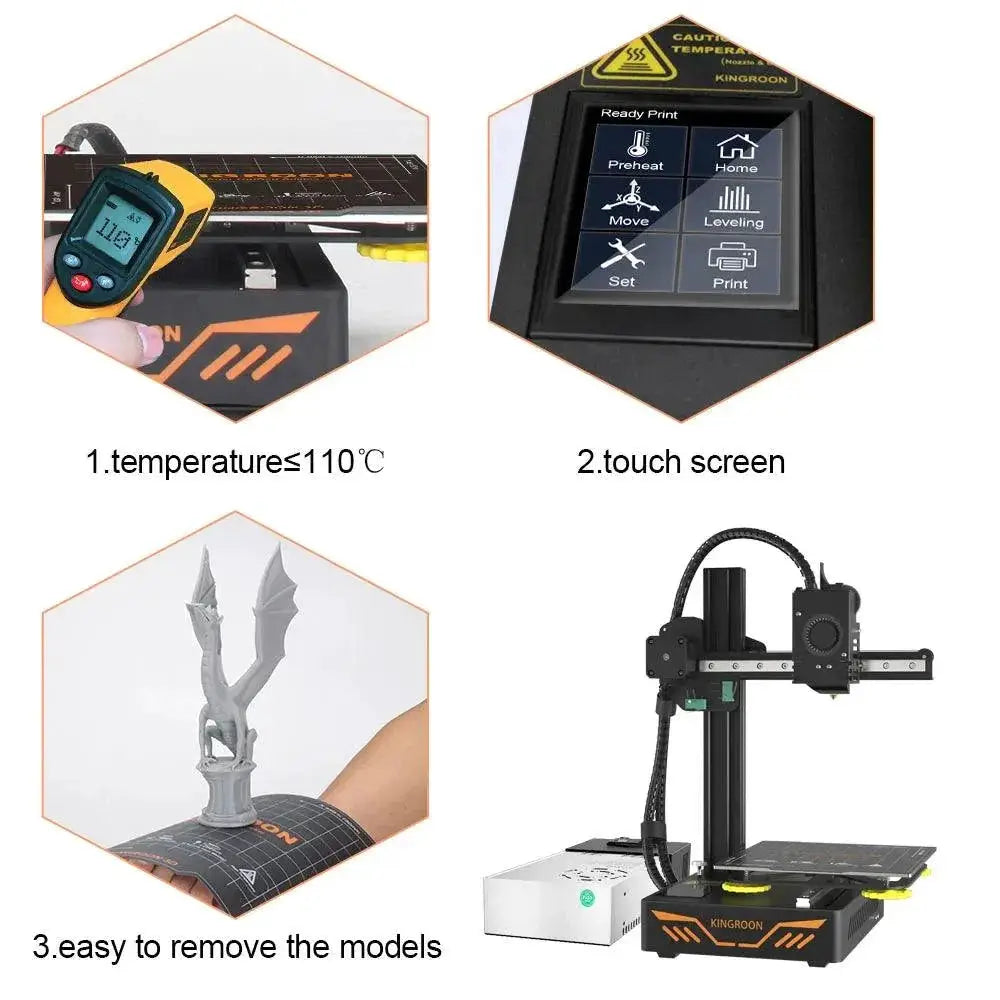 Kingroon KP3S 3D Printer Precision DIY Kit Upgrade