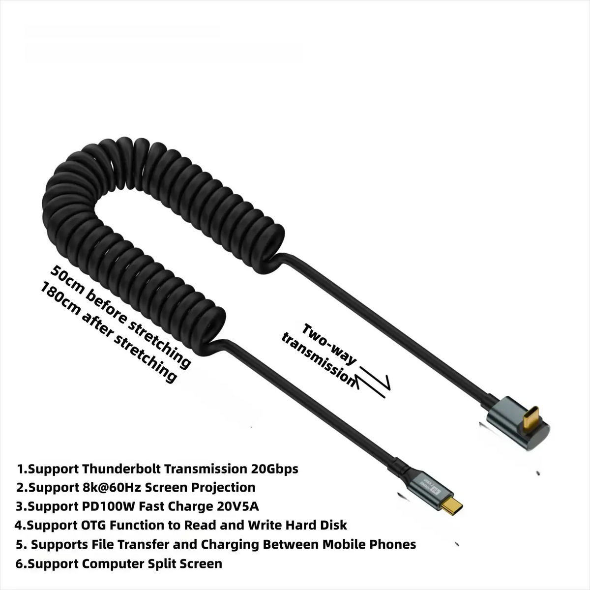 Retractable Type C - Fast Charge — product view 5