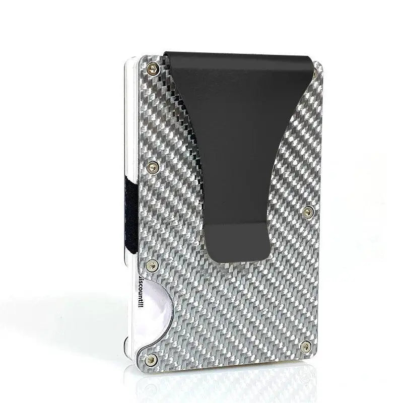 Carbon Fiber RFID Card Holder Wallet Slim Security Solution