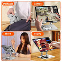Swivel Tablet Stand: Versatile iPad Holder with Rotating Base