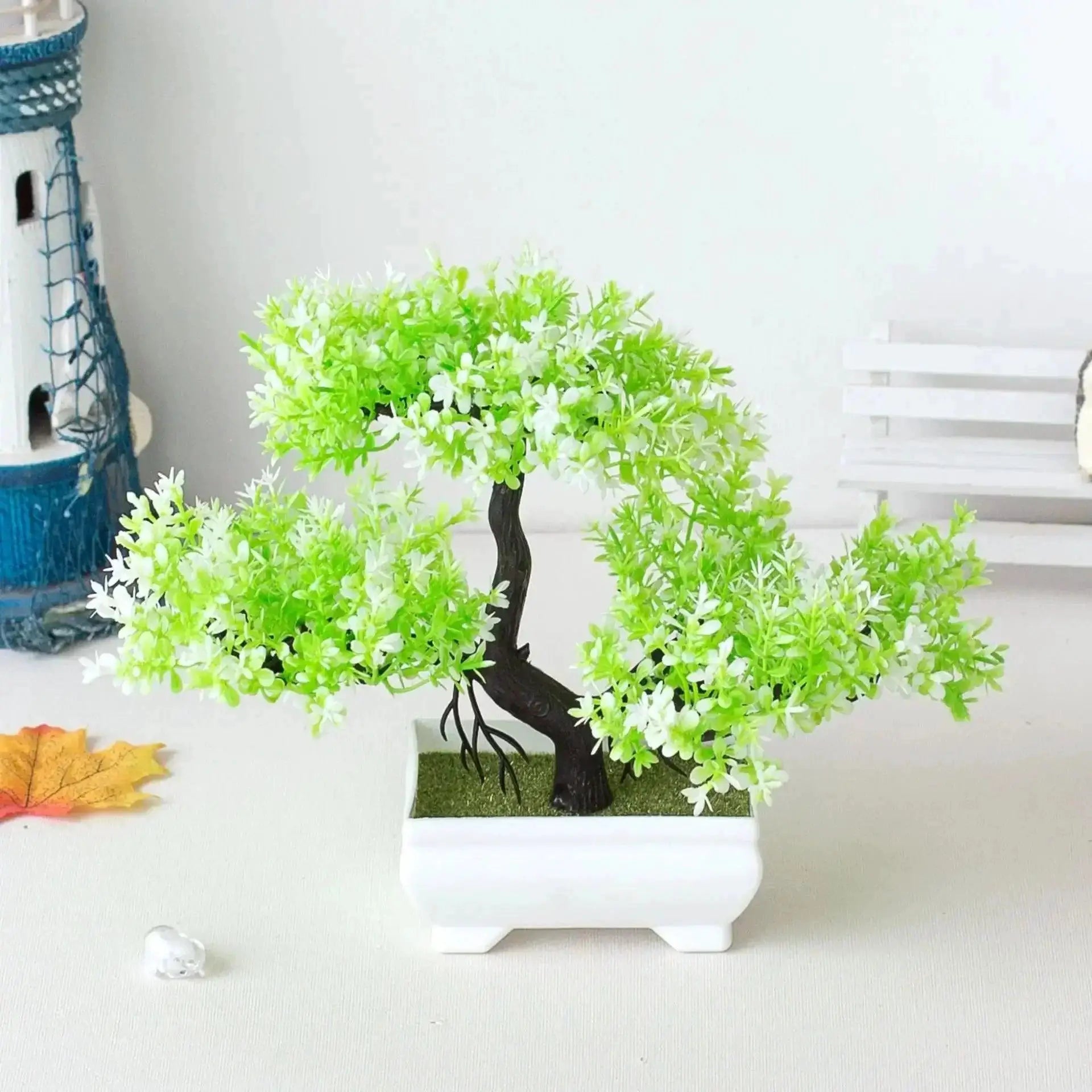 Lifelike Artificial Bonsai Plant for Home Office Decor