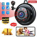 Lenovo 4K Wireless WiFi Camera Infrared Night Vision Mini Camera Outdoor Smart Detection Home Security Remote Monitoring Camera