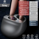 Smart Airbag Foot Massager with Remote Control Heated Pneumatic Stretching Wrap Balance Well Being