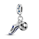 Sterling Silver Inlaid Zircon Beads