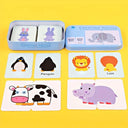 Kids Montessori Puzzle Toys Educational Double-Sided Fun Set