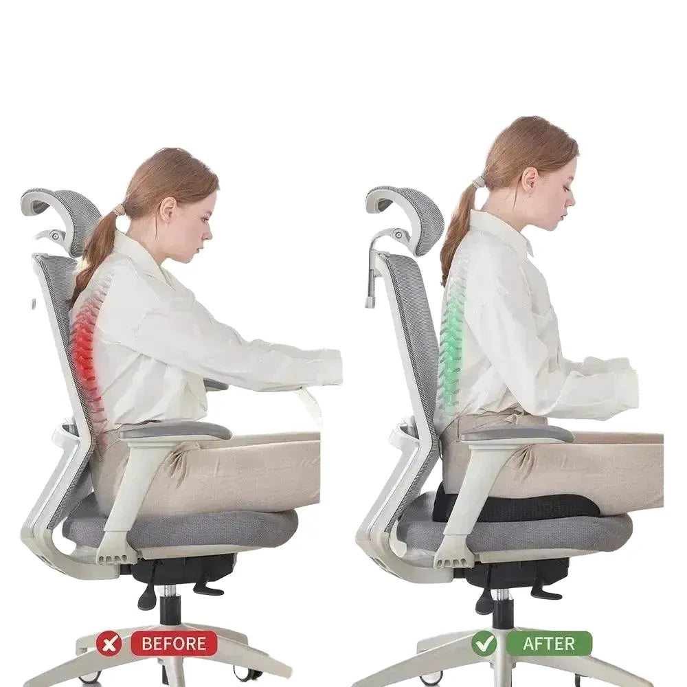U Shaped Gel Memory Foam Seat Cushion For Tailbone Pain