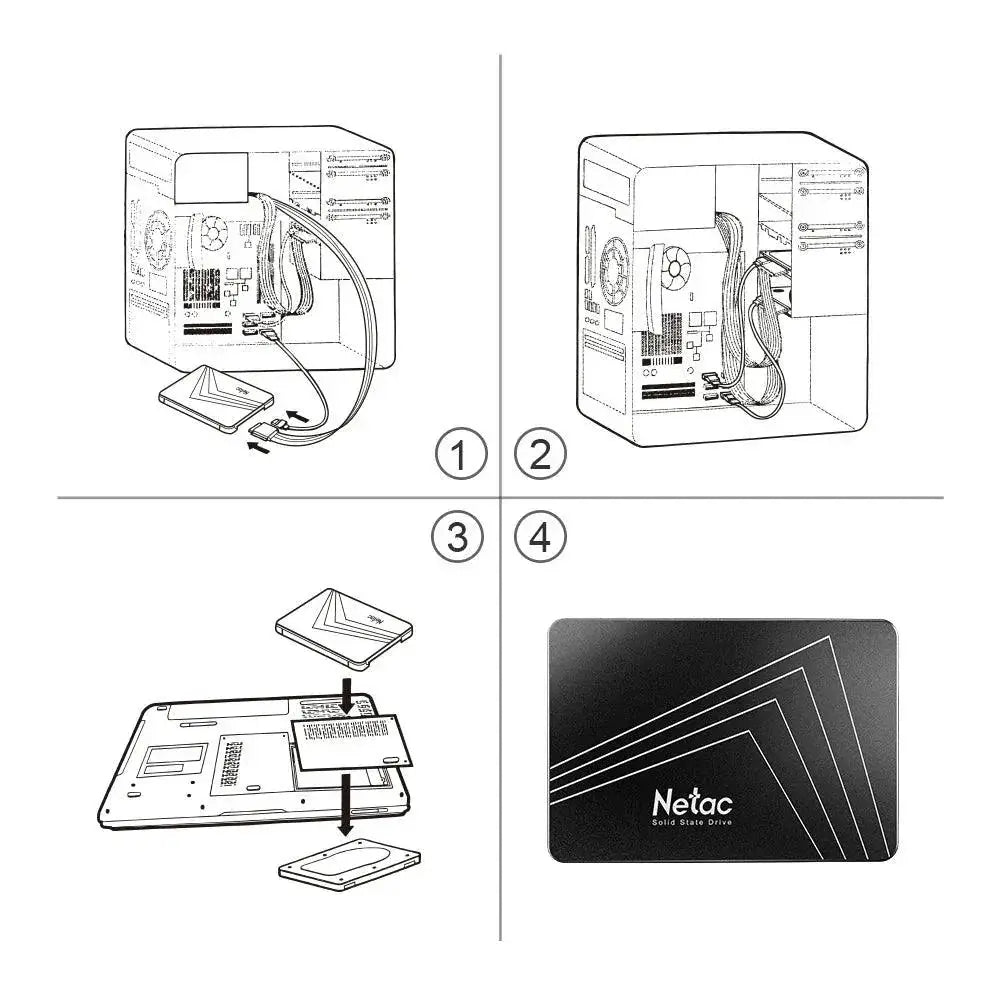 Netac SSD Lightning Fast Laptop Upgrade For High Speed