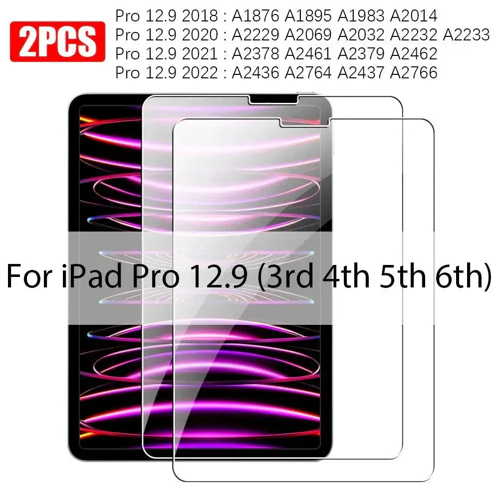 iPad Pro Air Glass Screen Protector Easy Install Pro