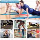 5-Piece Portable Resistance Bands Set for Gym and Yoga