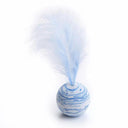 Cat Feather Interactive Toy: Rainbow Colors, Durable Fun