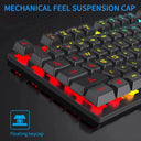 Wired RGB Gaming Keyboard - Fast Responsiveness