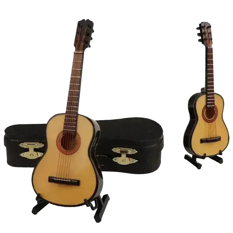 Mini Wooden Guitar Gift - Music Lovers — 3