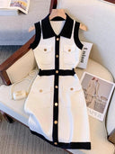 Empress Mini Dress Kpop Wrap Style Japanese Korean Fashion Chic