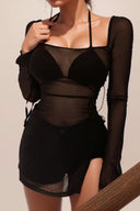 Night Club Mesh Dress: Seductive Fashion Statement for Women