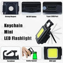 Bright LED Keychain Light for Outdoors