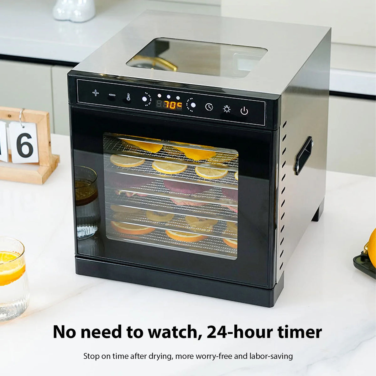 LED Food Dehydrator Stainless