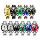 OLEVS Mens Waterproof Date Watch
