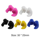 Ear Plugs: Waterproof Soft Earplugs Silicone Portable Ear Plugs