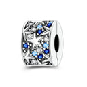 Sterling Silver Charm Beads Rose