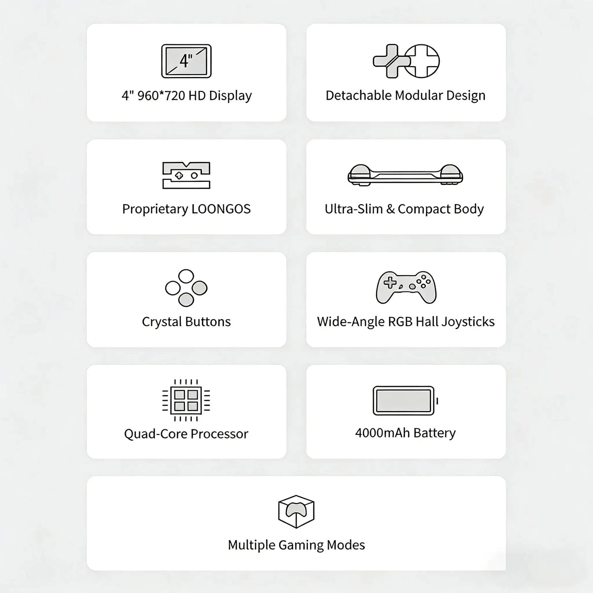 MiniLoong Pocket 1 Retro Handheld Console