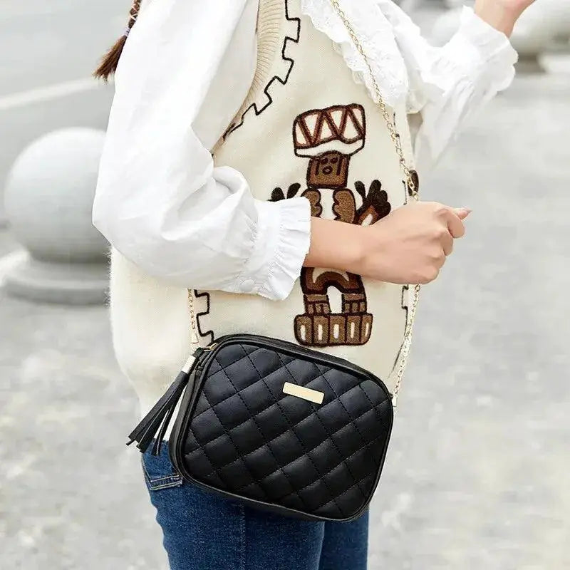 Urban Embroidered Chain Crossbody Bag Elevate Your Style