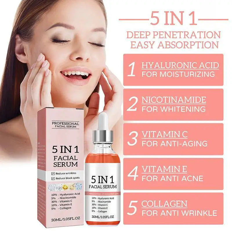 Hyaluronic Acid Anti Wrinkle Serum For Glowing Skin Daily
