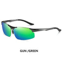 Men's Aluminum Polarized Photochromic Sunglasses for Driving
