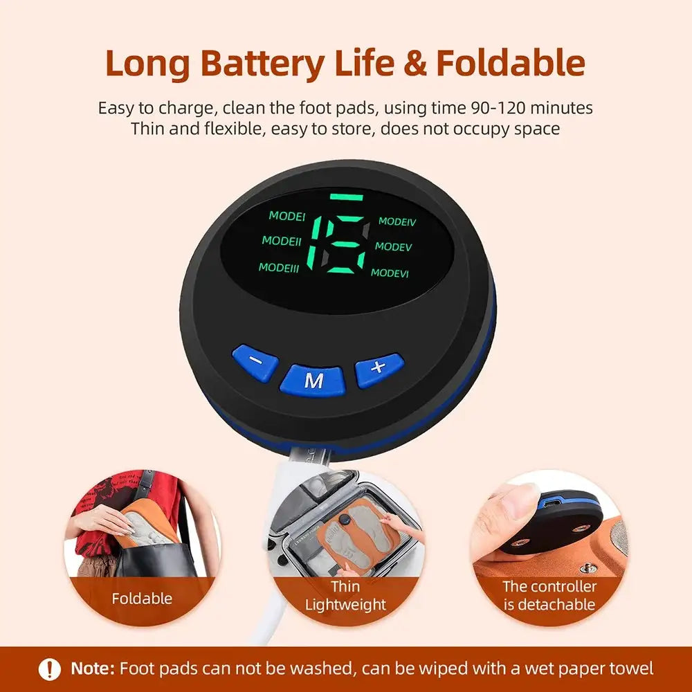 Smart 3D Foot Massage Pad 15 Levels Intensity Feet Massager Acupoint Foot Massager Relax Feet Muscles Slim Legs Foot Pad