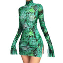 Sleek Women Bodycon Dress for Night Out