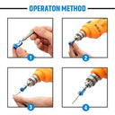 5 Pcs Magnetic Screw Rings For 1/4 Inch Screwdriver Bits