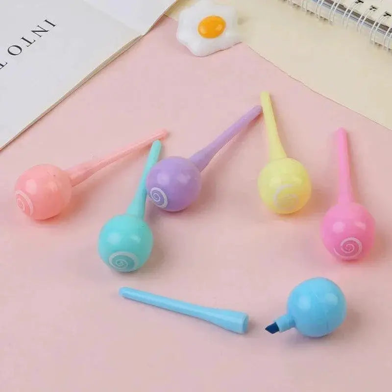 Charming Capsule Highlighter Marker for School Supplies