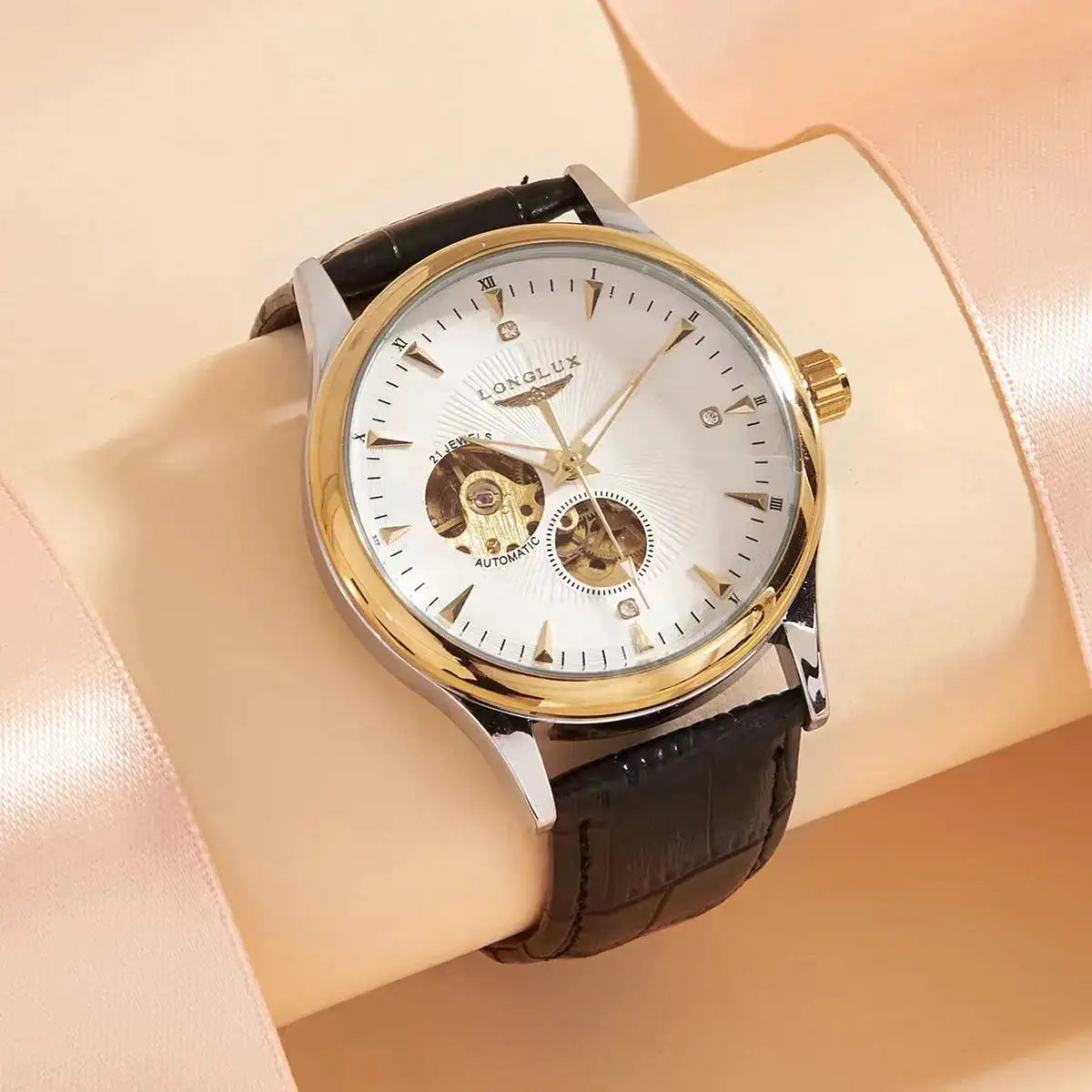 LONGLUX Automatic Skeleton Watch — product view 8