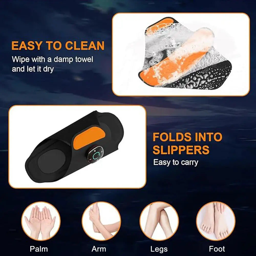 Electric Foot Massager Shoe EMS Pad Muscle Stimulation Massage Foot Relaxation Foot Spa Machine Feet Massager Tools Circulation