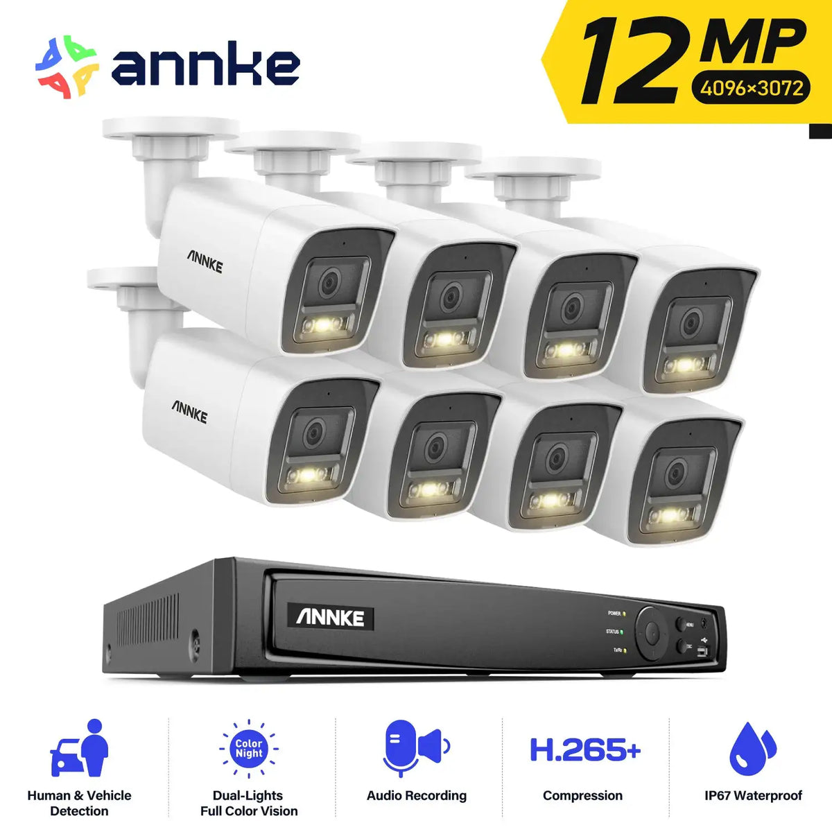 Annke PoE NVR Security CCTV Kit — product view 8