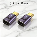 USB C Adapter - 40Gbps Angled Type C Extender