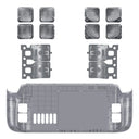 eXtremeRate Interchangeable Back Buttons Shell