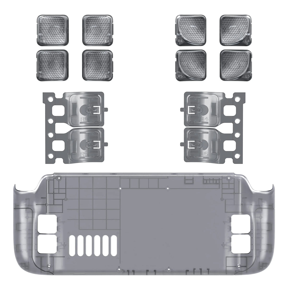 eXtremeRate Interchangeable Back Buttons Shell