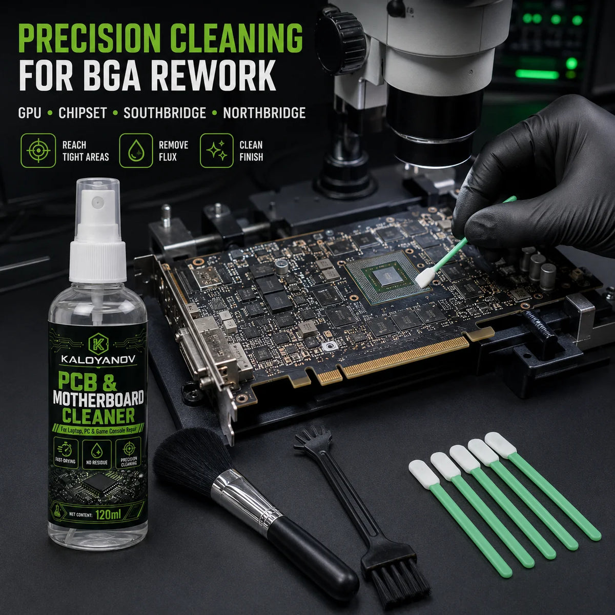 Fast Drying PCB Cleaner Kit