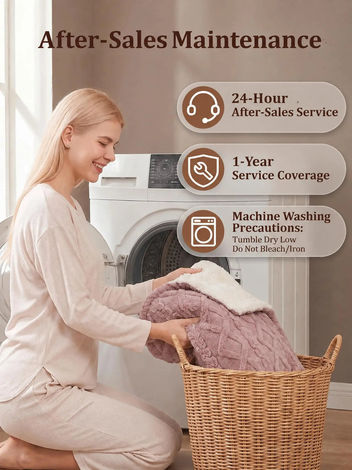 Electric Inch Heated Throw