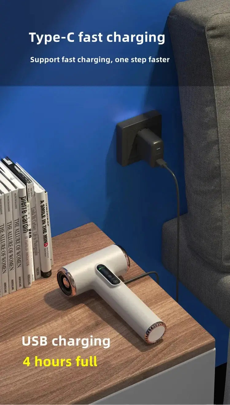Wireless Hair Dryer USB Charging Travel Drying Companion