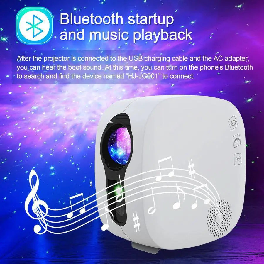 Star Galaxy Starry Sky Projector Rotating Night Light Lamp