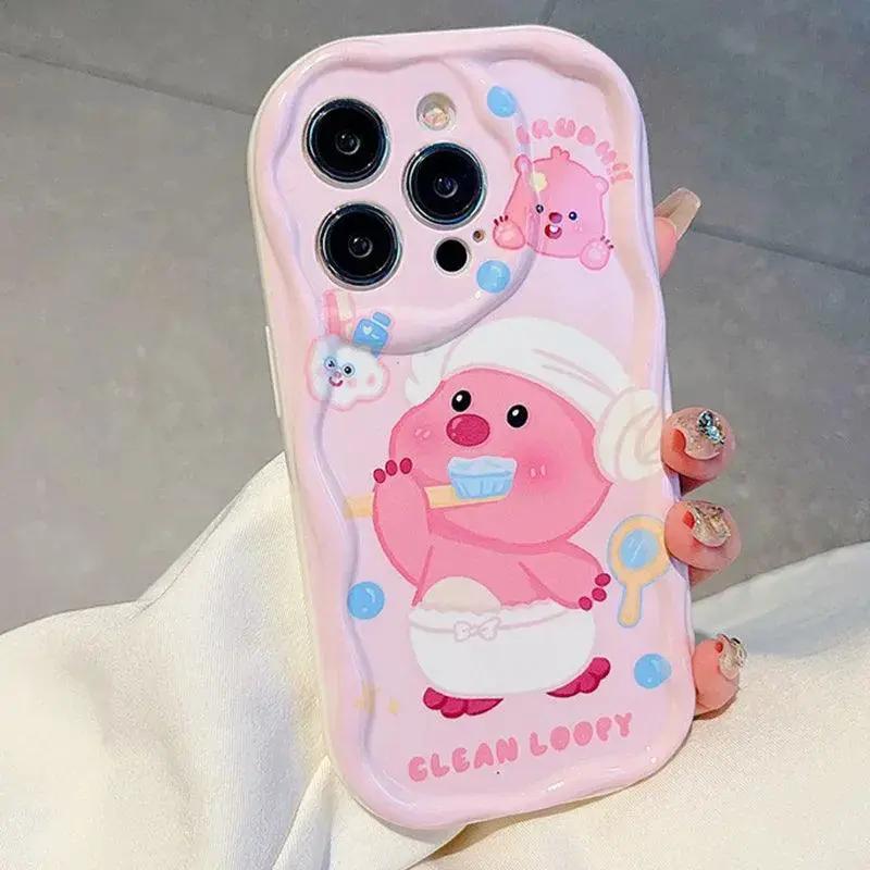 Sanrio Zanmang Loopy IPhone Case Anime Beaver Cute Design