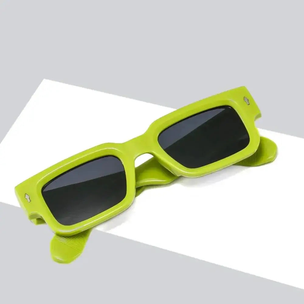 Unisex Retro Square Sunglasses UV400 Protection Style