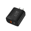 65W GaN Fast Charger - Compact Travel Adapter