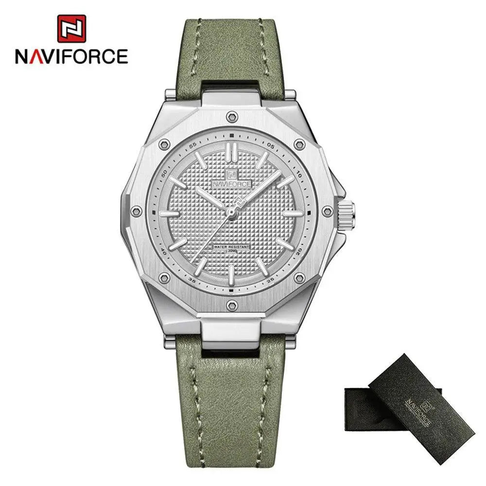 Naviforce Womens Quartz Watch Elegant Timepiece For Style