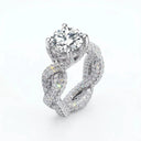 Luxury Moissanite Engagement Ring Style PHFNL