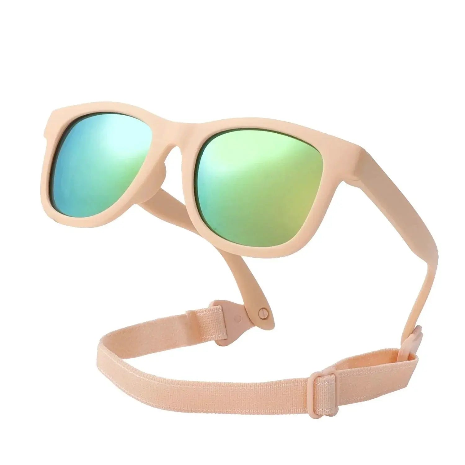 Flexible Polarized Baby Sunglasses With Strap UV400