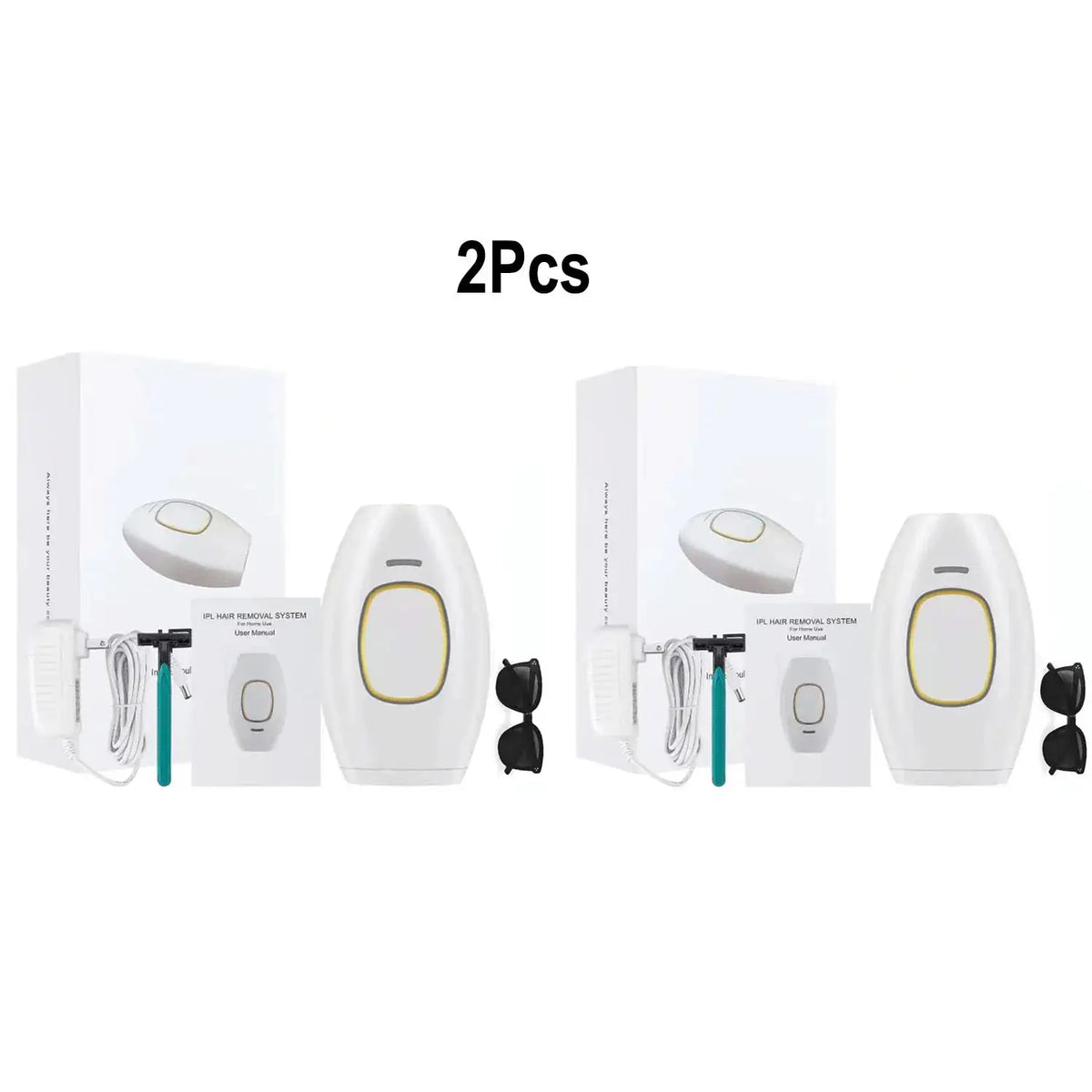 IPL Hair Removal Device for Women Painless Permanent Full Body Facial Upper Lip Bikini Legs Arms Face Body Lazer Women's Shaver