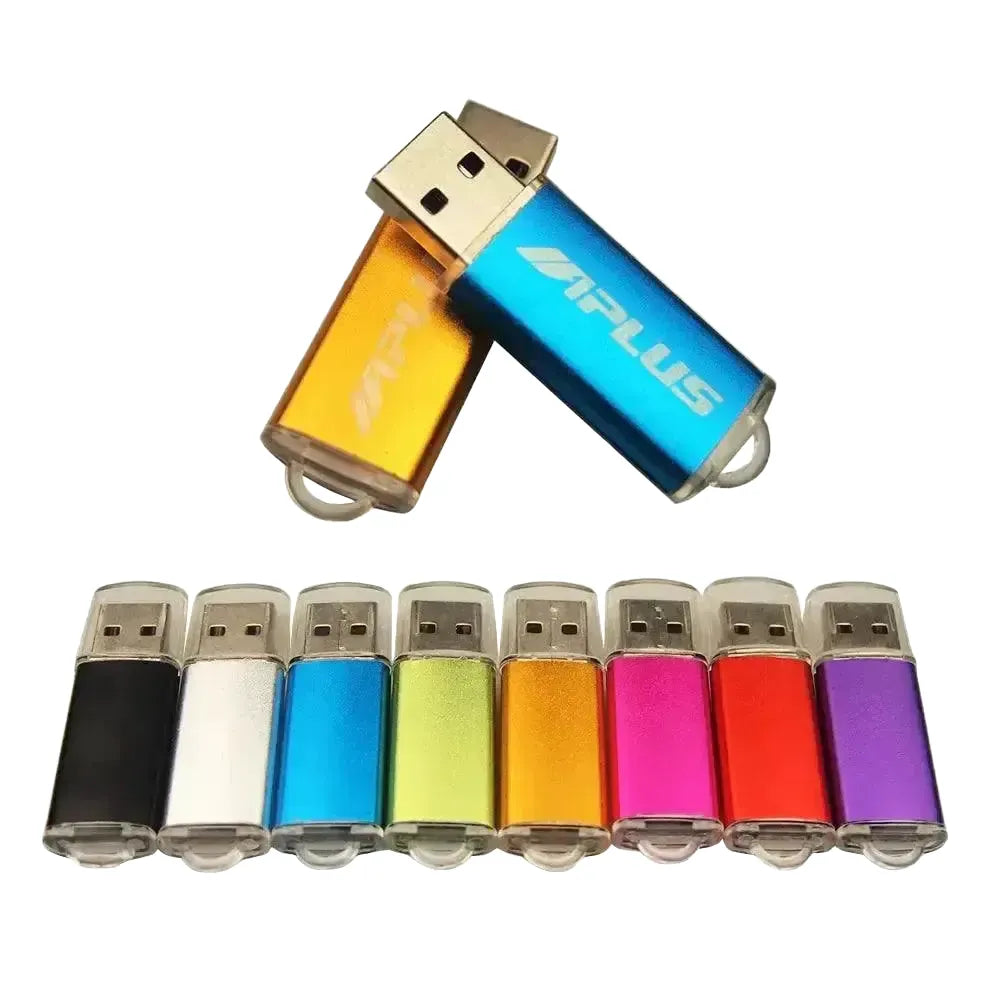 Fast Metal USB Flash Drive for Business — green