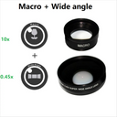 Universal Lens Clip - 0.45X Wide Angle Macro Set